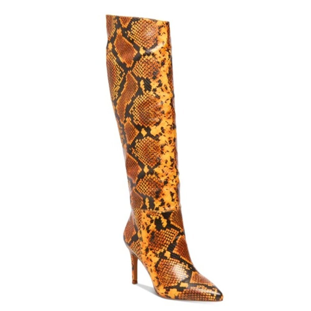 Steve Madden Women's Kimari Toe Stiletto Heeled Boots - 9.5